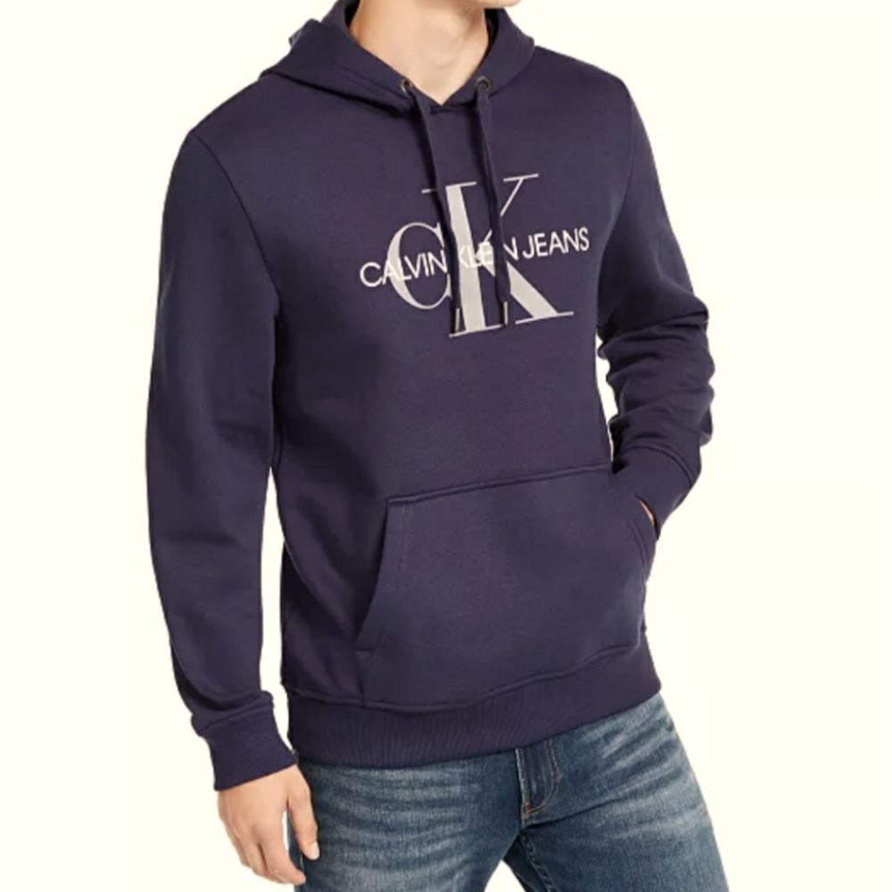 Calvin Klein Jeans Men's Monogram Logo Hoodie